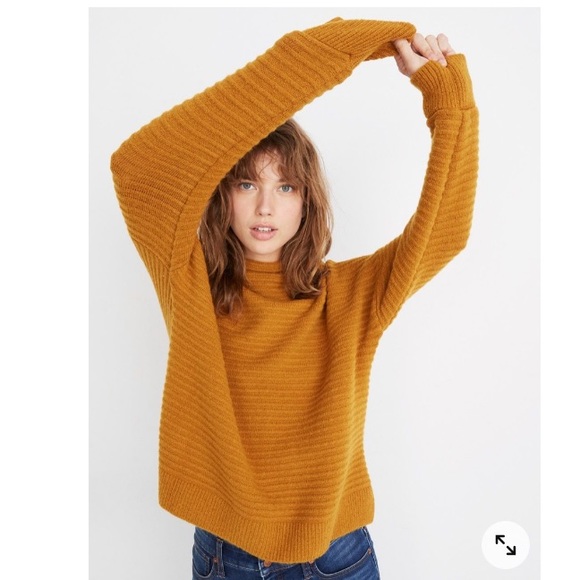 Madewell Sweaters - Madewell Belmont mockneck sweater coziest yarn